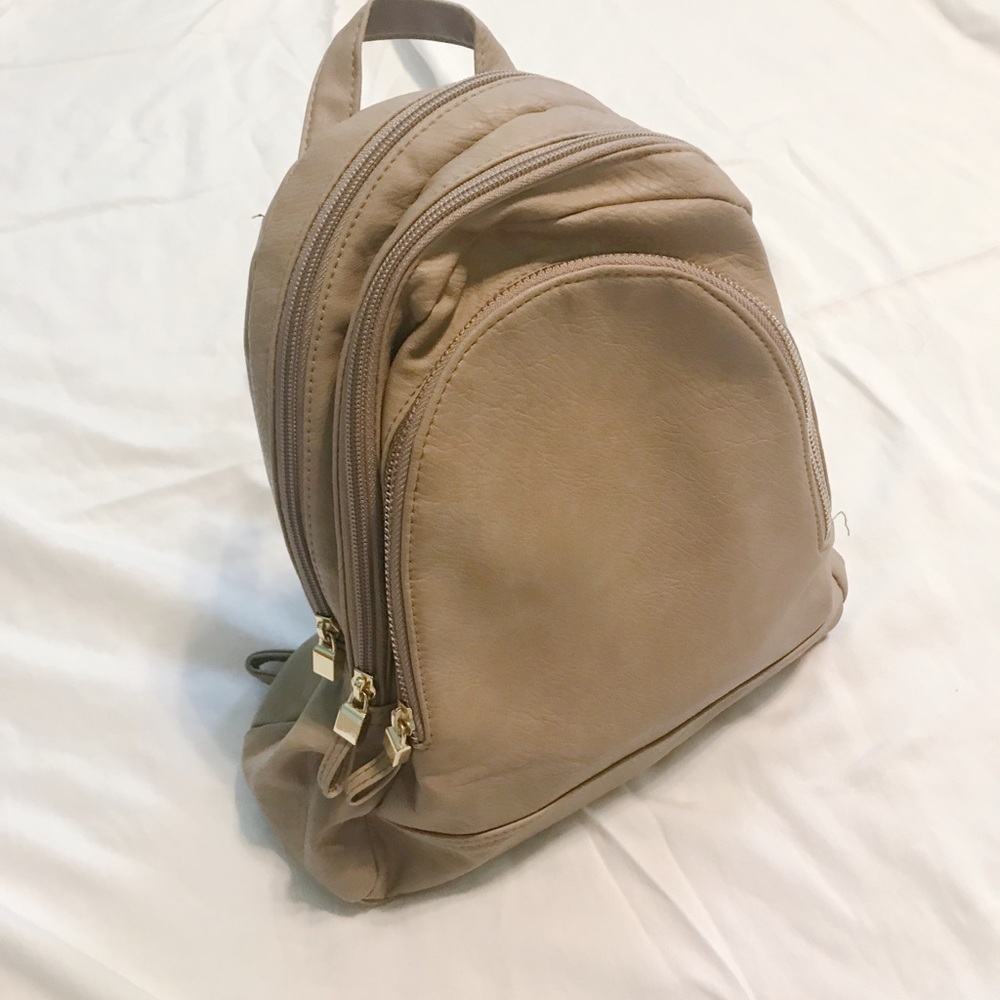 New Look Tan Bookbag